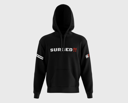 Black SURGED Hoodie